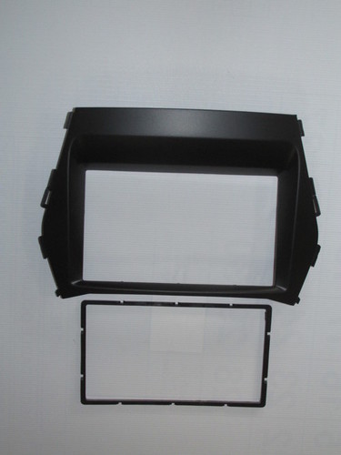 ब्लैक हुंडई-सांता फेशिया फ़्रेम