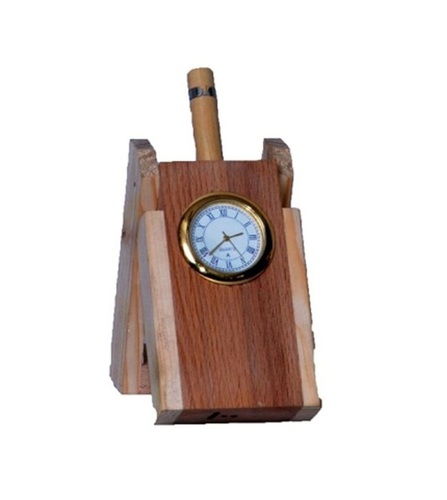 Desi Karigar Wooden Pen Stand