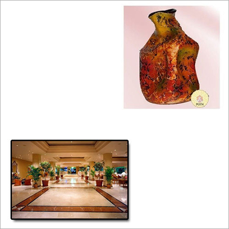 होटलों के लिए डिज़ाइनर फूलदान