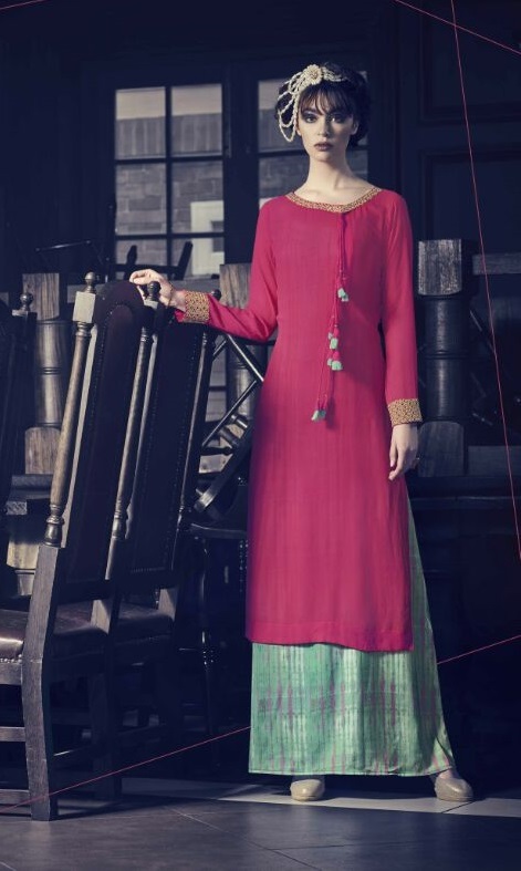 Rayon Printed Straight Kurti - Brown Rayon Slub Silk, M L Xl Xxl , Trendy Party Wear, Printed Pattern For All Seasons
