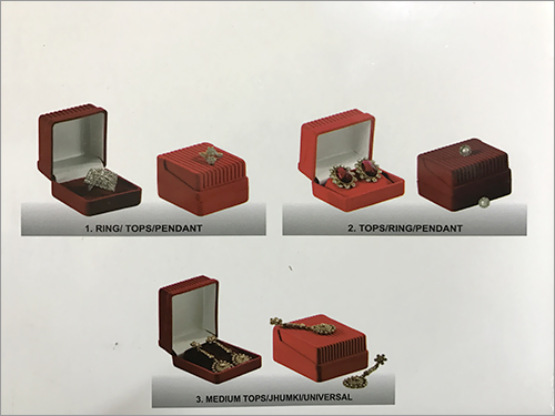 Decorative Jewellery Box - Handmade Folding Design, 9.5 x 9.5 x 5.5 cm Size for Chains, Rings, Necklaces, Earrings, Bangles, Bracelets, and Gift Storage