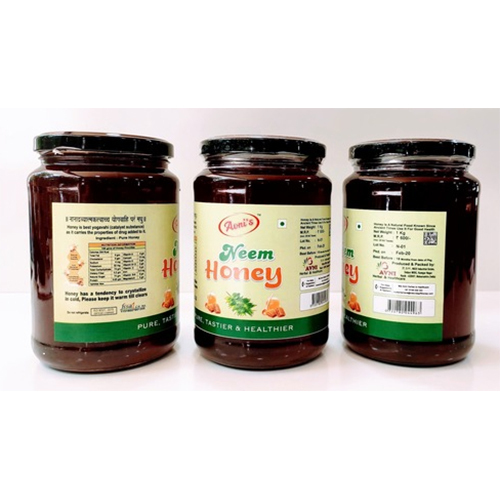Neem Honey - Pure Organic Honey , Rich in Antioxidants and Natural Healing Properties