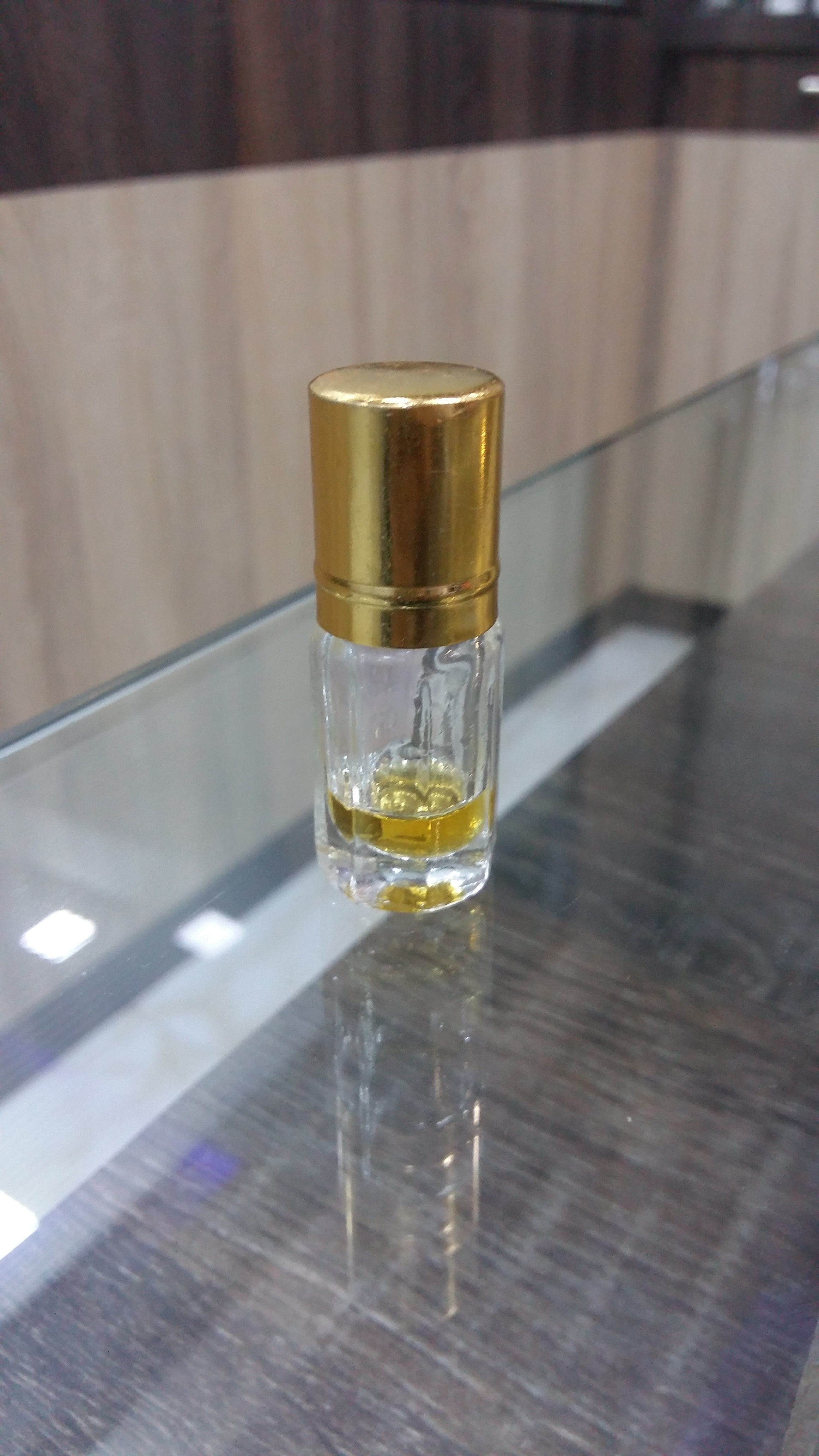 Attar Bottles - 5 Ml Transparent Glass | Elegant Design, Perfect For Fragrance Storage
