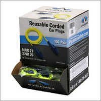 पुनः उपयोग करने योग्य कॉर्डेड ईयर प्लग्स