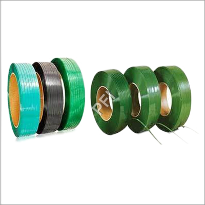 Polyester Strap - 1/2" to 3/4" Width, Green Color | High-Tensile Breaking Strength, Weather Resistant, 3000-7200 Feet Coil Length