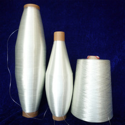 Fiberglass Yarn - Non-alkali Glass, Ec9-34, Silver Color | Plain Fiber, Ideal For Weaving, Stitching, Tapes, Sleeves, Ropes