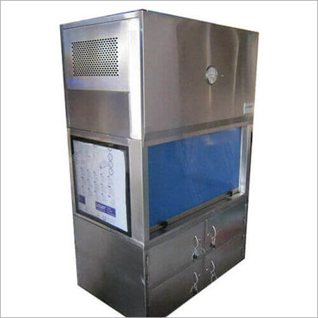Reverse Laminar Air Flow Unit - Stainless Steel, 63 Db Noise, Cross Flow Direction | Microprocessor Controlled, Hepa Filter Equipped, Low Power Consumption