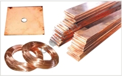 Earthing Material - Copper, Various Dimensions | Polished Finish, High Tensile Strength, Dimensional Precision, Bulk Packaging