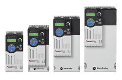 Allen Bradley AC Drive - Metal, IP65 Protection, White Powder Coated Finish | Noise Suppression, Flexible Feedback Options, Optimized Global Voltage