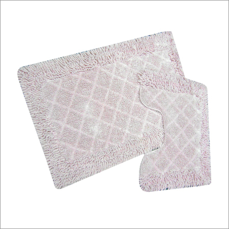 डिजाइनर चेनाइल शैगी बाथमैट्स