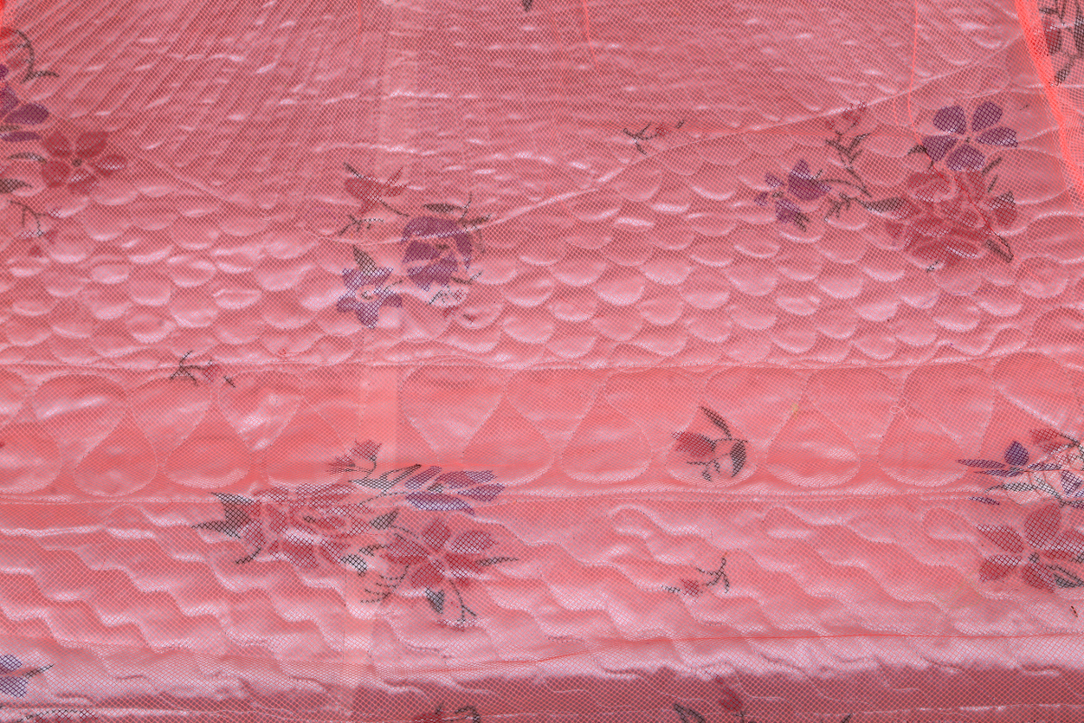 Mosquito Net - Full Size Quad-rat, Blue Design For Adults | Durable And Protective Insect Barrier
