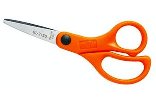 Scissors - Stainless Steel Blades, 130 mm | Corrosion Resistant, High Impact ABS Handle, Finger Rest for Comfort