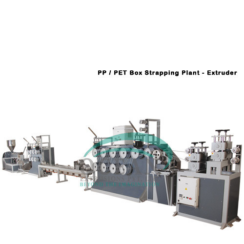 स्वचालित पीपी पेट बॉक्स स्ट्रैपिंग प्लांट