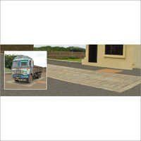 Yellow Pittype Weighbridge