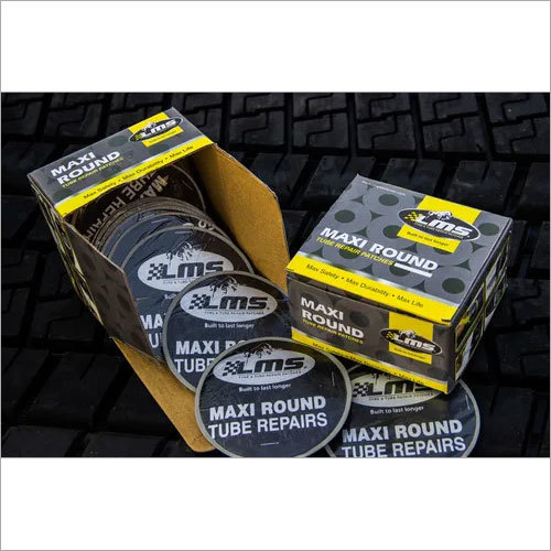 Industrial Maxi Round Tube Repair - Color: Black