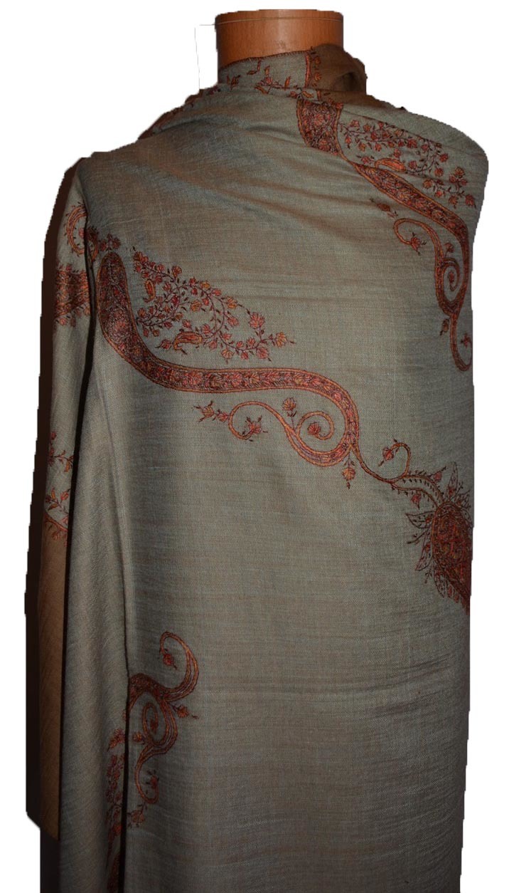 Any Kashmiri Embroidery Designer Shawl