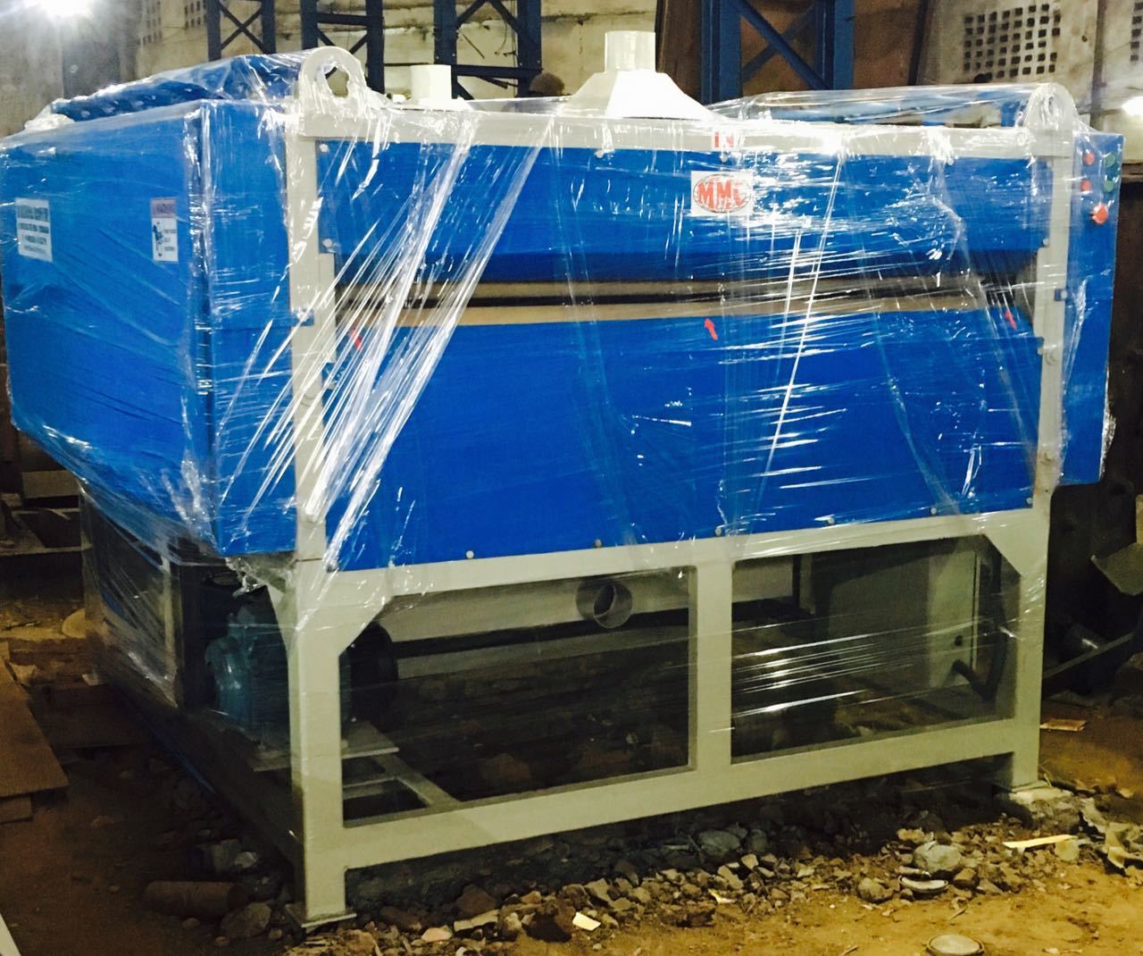 Double Side Sanding Machine - Color: Blue
