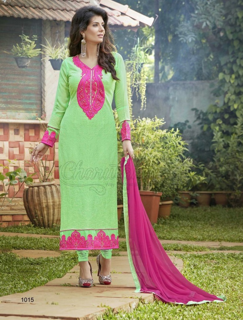 Lukhnawi Peach Stylish Salwar Suit