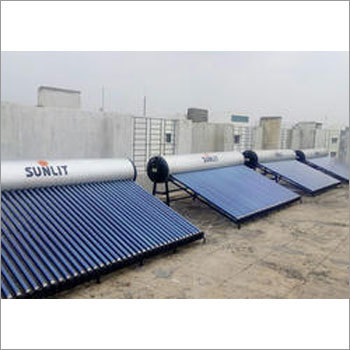Evacuated Tube Domestic Solar Water Heater