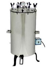 Autoclave Vertical - WINGNUT LOCKING