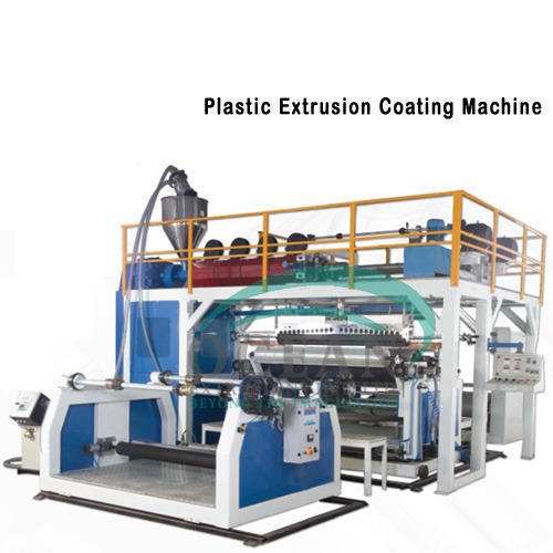 Automatic Plastic Extrusion Coating Machine