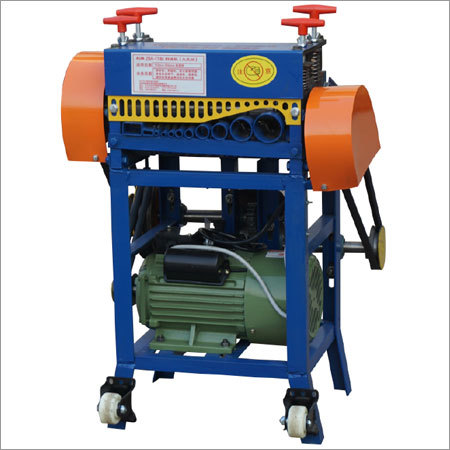 Cable Stripping Machine - Iron & Steel, 70x68x86 Cm, Blue | Automatic, 2-50 Mm Cable Diameter, 30 M/min Capacity, 220 Volt Ac Motor, One Year Warranty