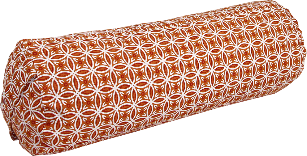 Customized Color Cylindrical Bolster In Full Print