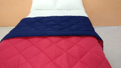 Reversible Comforter - 100% Cotton & Polycot Blend, King Size | Customised Pattern Options in Satin Stripes, Dobby Designs, and Jacquards