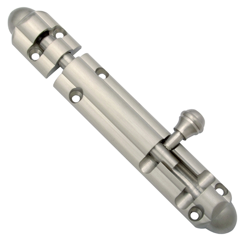 Round Brass Flower Type Fancy Tower Bolt