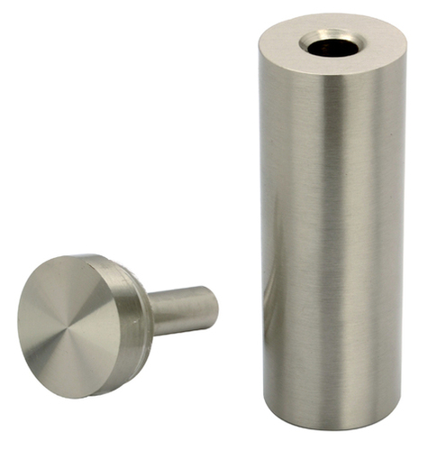 Chrome Brass Table Top Round Glass Fittings