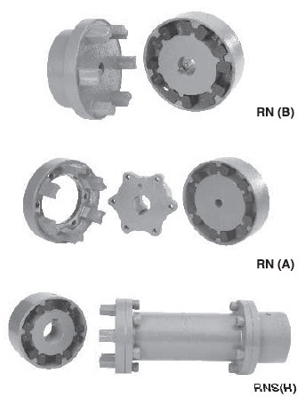 Jaw Flex Coupling - Nitrile Rubber, Max Bore 500 mm | Modular Hub Design, Snap Wrap Element, Quick Maintenance