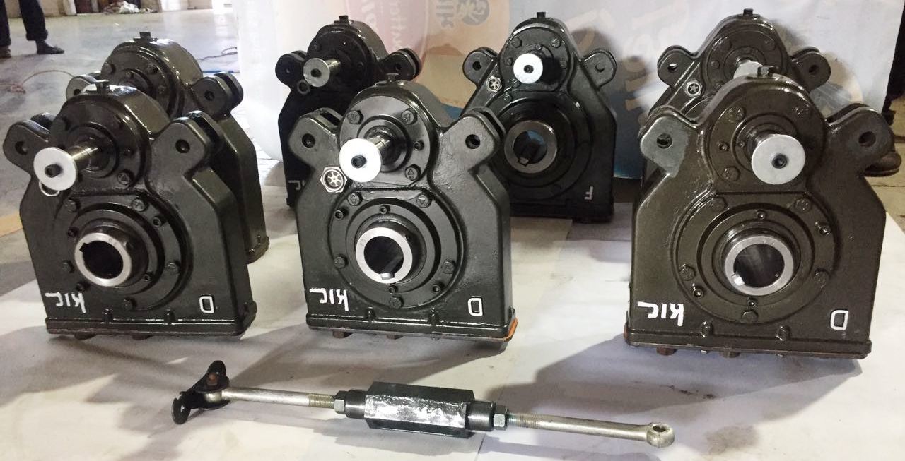 Mild Steel Shaft Mounted Gearbox