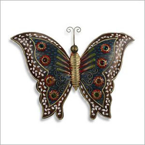 Wall Hanging Wrought Iron Butterfly