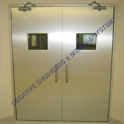 स्टेनलेस स्टील हिंगेड डोर