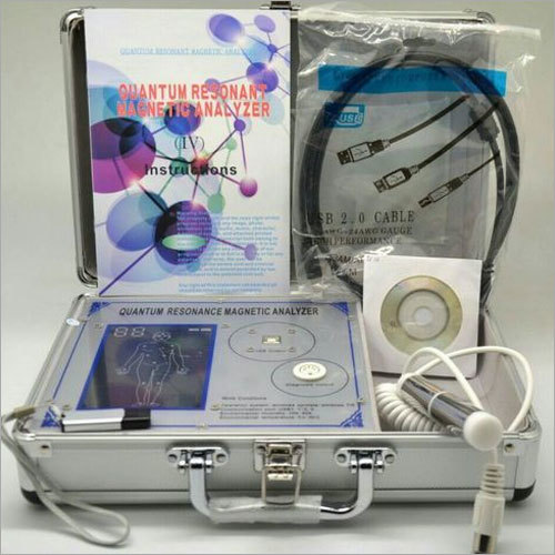Blue And Black 5G Quantum Body Health Analyzer