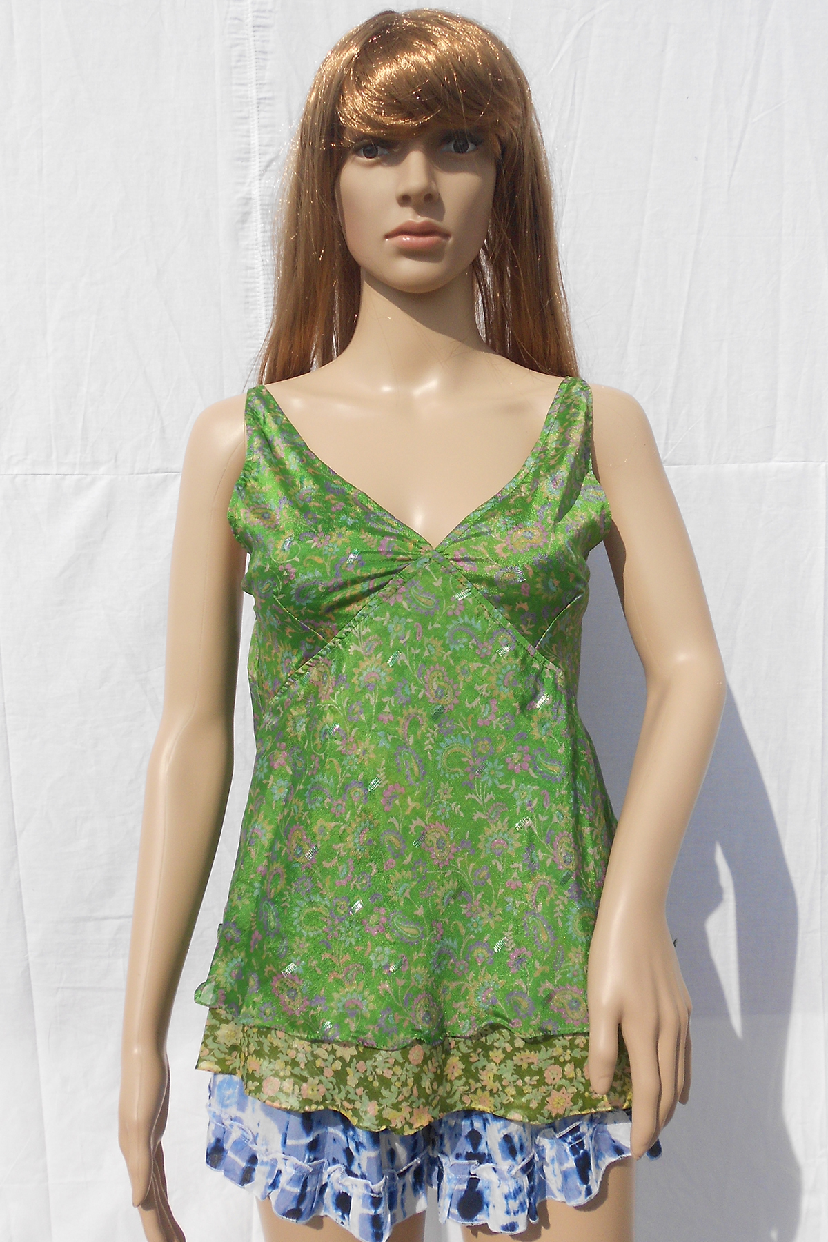 Silk Summer Tops - 100% Vintage Silk, S/m/l/xl Sizes | Elegant Color Combinations, Trendy Patterns, Breathable Comfort