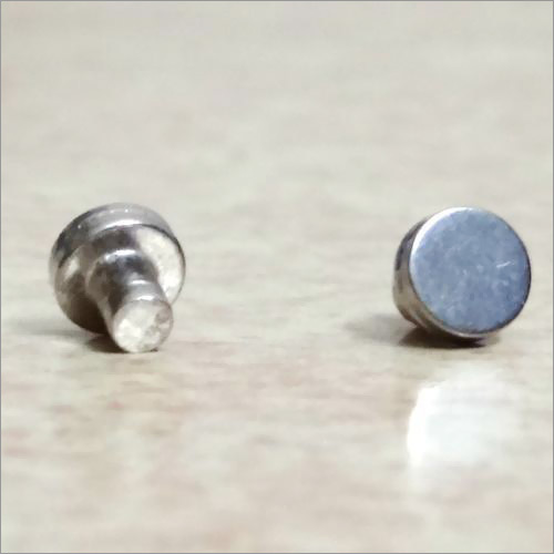 Flat Tungsten Contact Rivets - Color: Sliver Yellow