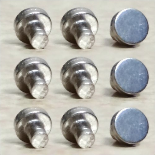 Tungsten Metal Contact Rivets - Color: Sliver