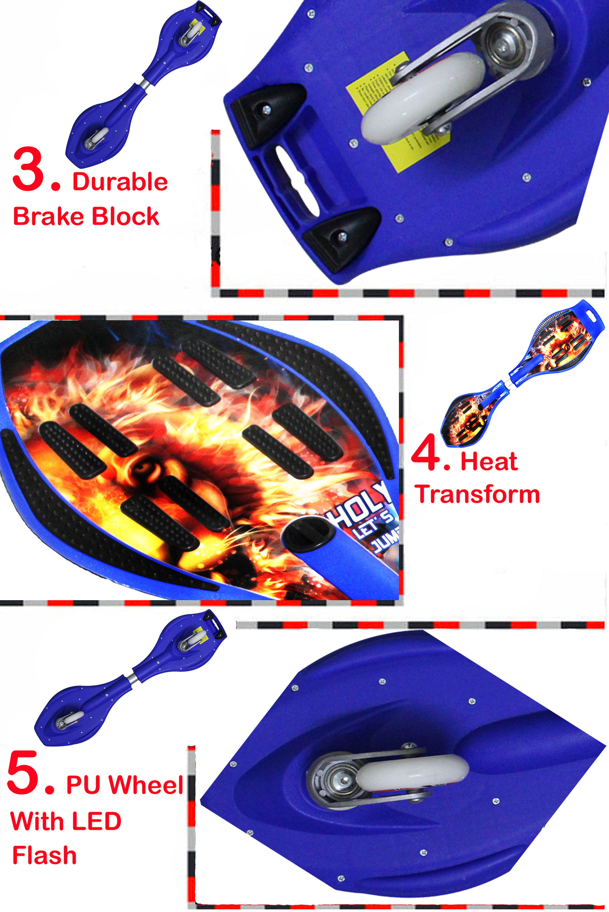 Wave Board With Lion