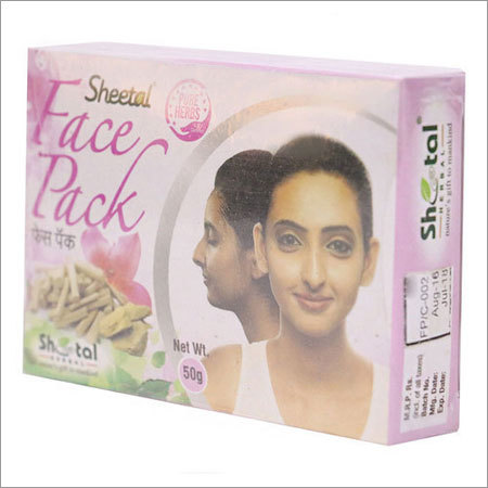 Face Pack - Multani Mati, Chandan & Shalmali Blend, 50g Cream | Normal Skin, Softens & Keeps Skin Supple, White & Pink