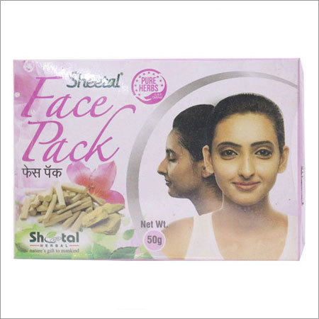 Face Pack - Multani Mati, Chandan & Shalmali Blend, 50g Cream | Normal Skin, Softens & Keeps Skin Supple, White & Pink