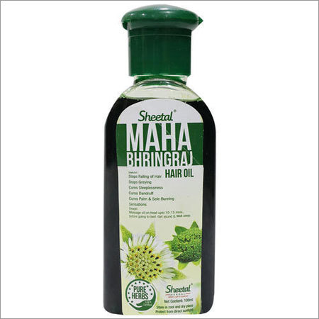 Green Maha Bhringraj Hair Oil