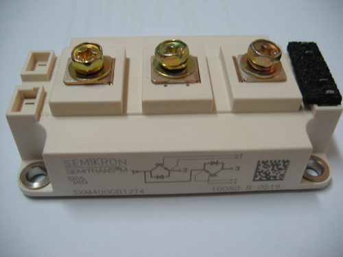 Diode Module SKM400GB12T4 - White, 400A IGBT Power Supply | 90-Day Warranty, Standard Dimensions