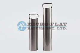 Silver Cylindrical Square