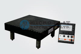 Flatness Checking Equipment - Grade-00 Serrated Granite Plates (300x300x50 to 630x630x80 mm) | Black, Plating Finish, Precision Measurement Tool