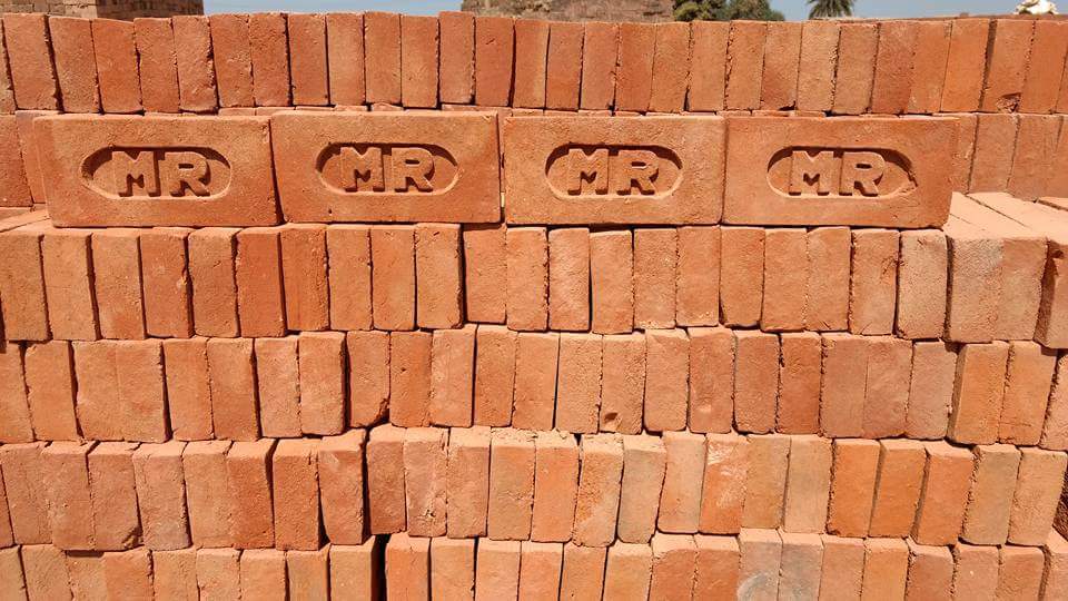 Cladding Bricks - Color: Red