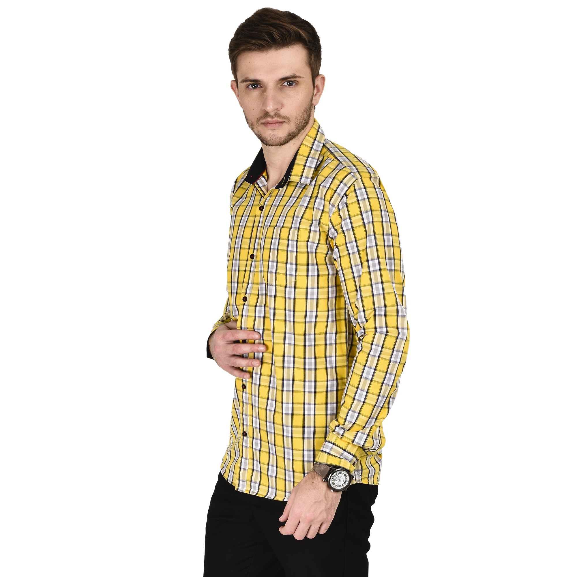 Mens Shirt Yellow