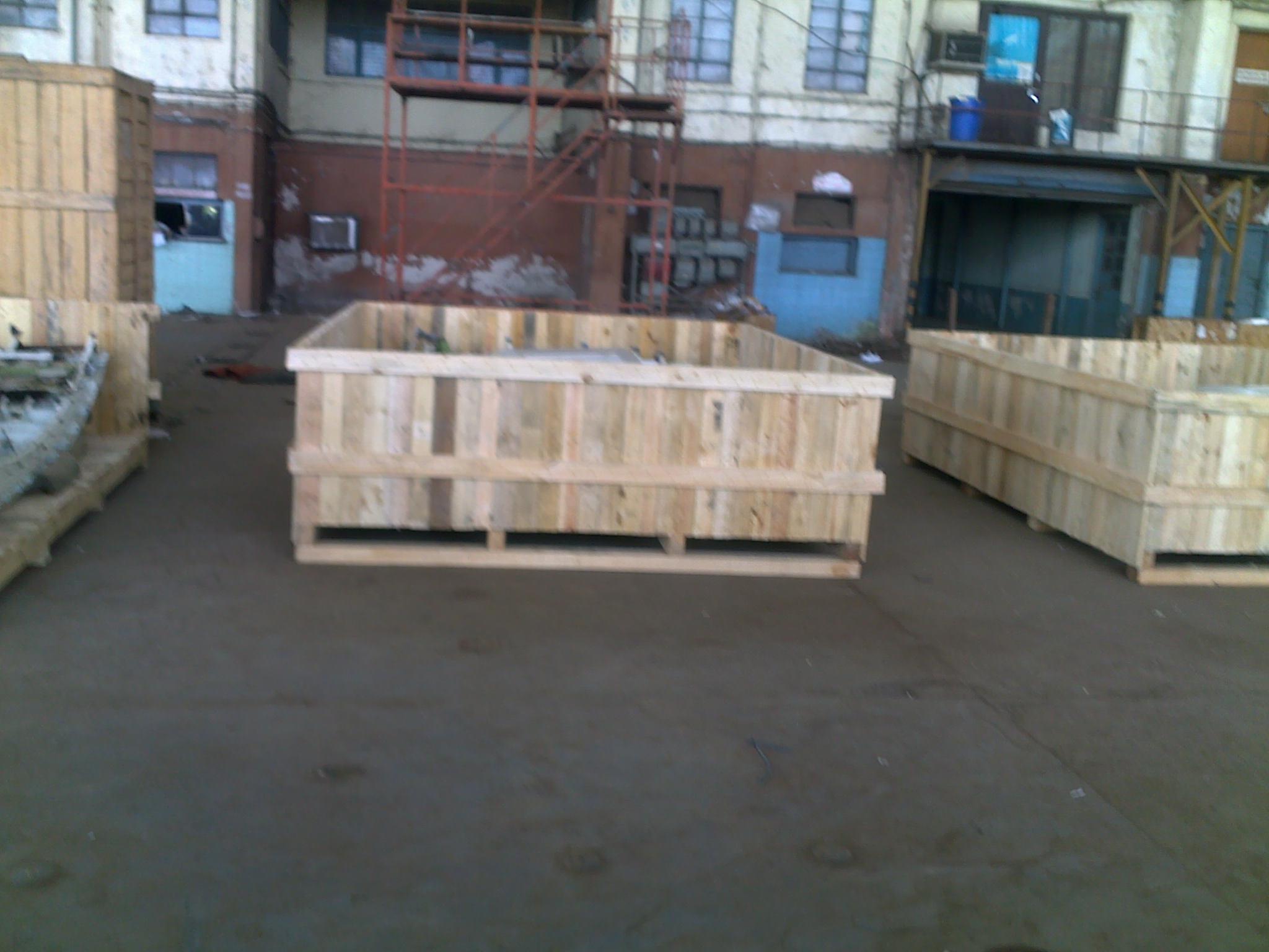 Brown Pinewood Shipping Pallet