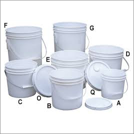 Lubricant प्लास्टिक बाल्टियाँ