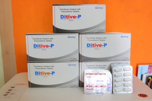 DITIVE P (डाइक्लोफेनाक 50mg + पैरासिटामोल 325mg)
